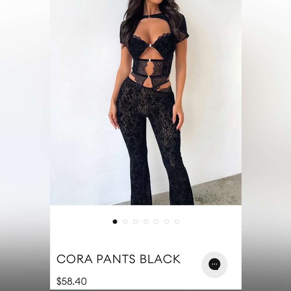 Outcast Cora PANTS Black, Size M. Worn once.